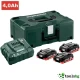METABO SET ASC 30-36 + 3 x 4.0 AH LiHD + METALOC II - ПРОФЕСИОНАЛЕН СТАРТОВ ПАКЕТ ОТ 3 БАТЕРИИ + ЗАРЯДНО + КУФАР